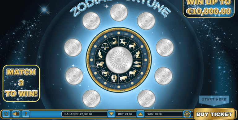 Zodiac Fortune Scratch