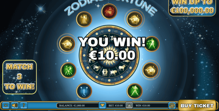 Zodiac Fortune Scratch