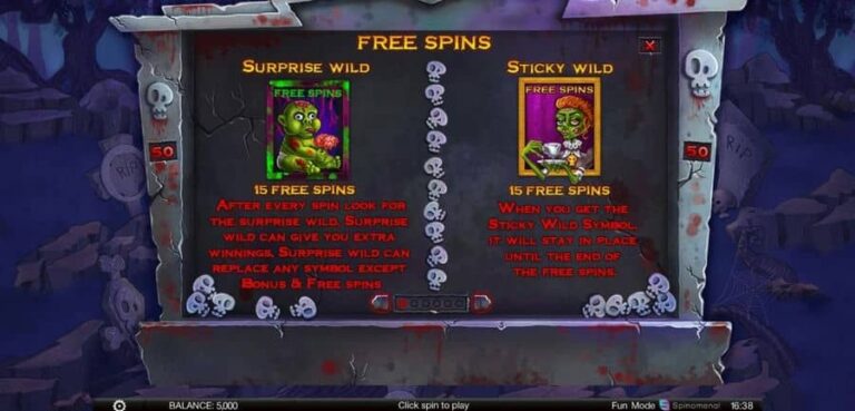 Zombie slot mania