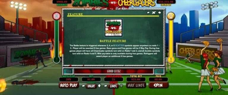 Zombies vs Cheerleaders