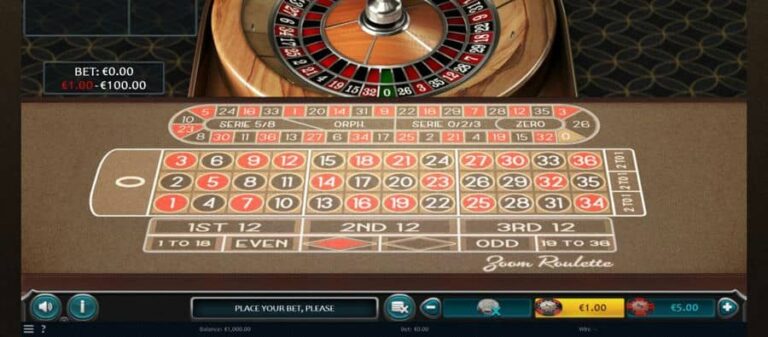 Zoom Roulette (Nucleus Gaming)