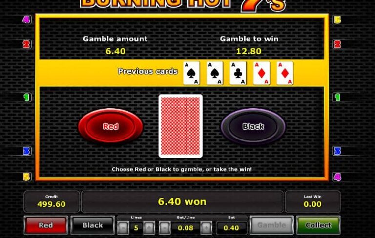 Burning Hot Sevens