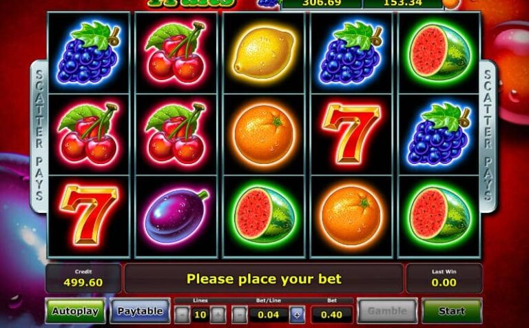 Spinning Fruits (Green Tube)