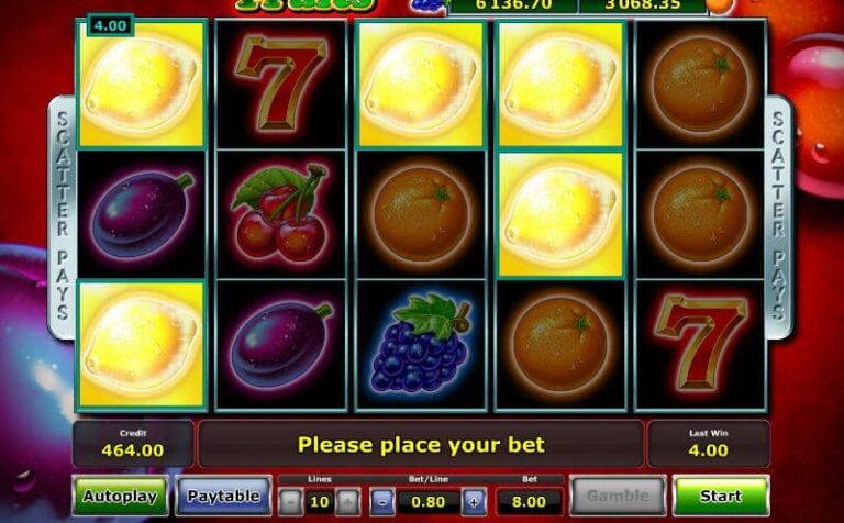 Spinning Fruits (Green Tube)